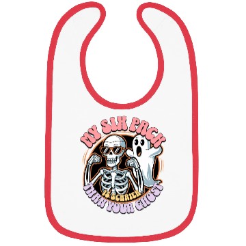 Discover Halloween & gym workout funny design Bibs