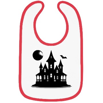 Discover Full Moon Halloween Midnight Children's Haunted Bibs