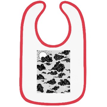 Discover Mystic Sun and Clouds Bibs