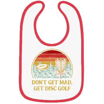 Discover Get Disc Golf Funny Couples Humor Lovers Golfer Bibs