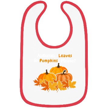 Discover Autumn Leaves Bibs