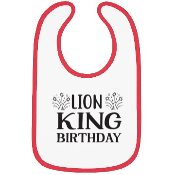 Discover Lion King Birthday dad Bibs