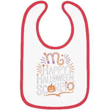 Discover Happy Halloween, Scorpio Halloween Scorpio Quote Bibs