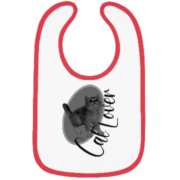 Discover Adorable Cat Lover Design Bibs