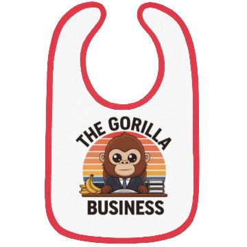 Discover The Gorilla Business Bibs