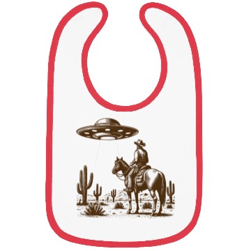 Discover UFO Western Cowboy Bibs