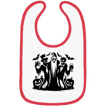 Discover Fun Children's Halloween Pumpkin Party With Zombie Bibs