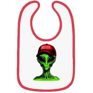 Discover Make Mars Great Again Bibs