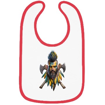 Discover Tribal Viking Warrior Bibs
