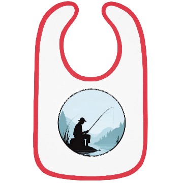 Discover Angler Fishing Fish Fisherman Bibs