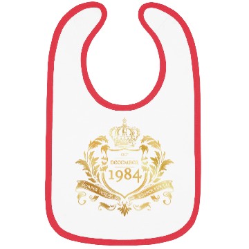 Discover 40th birthday Semper Verum - Established 12/1984 Bibs