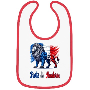 Discover The pride of Nanterre flag design Bibs