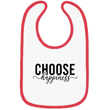 Discover Choose Happiness Every Day Bibs