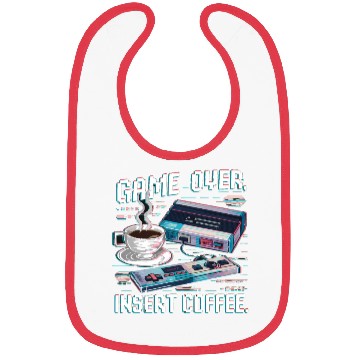 Discover Game Over Insert Coffee 01 Bibs