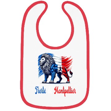 Discover The pride of Montpellier flag design Bibs