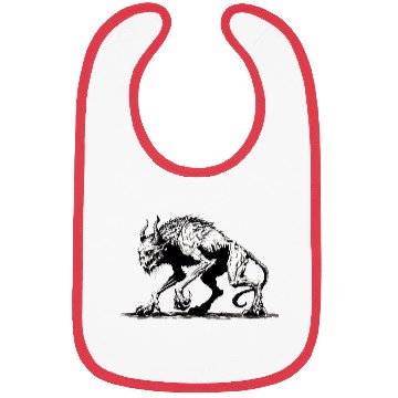 Discover Mythical Beast Illustration Bibs
