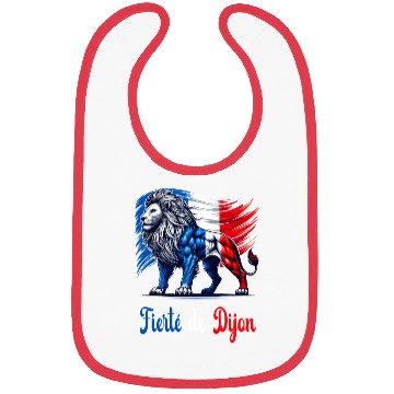 Discover The proud Dijon flag design Bibs