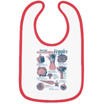 Discover Trend Design Garden Veggies Bibs