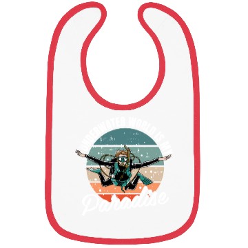 Discover Underwater World Is My Paradise Bibs
