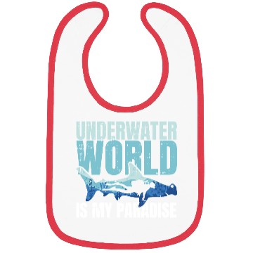 Discover Underwater World Is My Paradise Bibs
