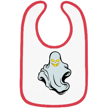 Discover ghost yellow eyes Bibs