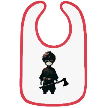 Discover Boy & Axe Anime Bibs