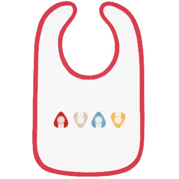 Discover Retro pick guitar Bibs