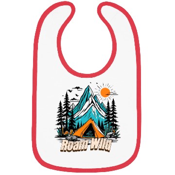 Discover Roam Wild, Rv & Camping life Bibs