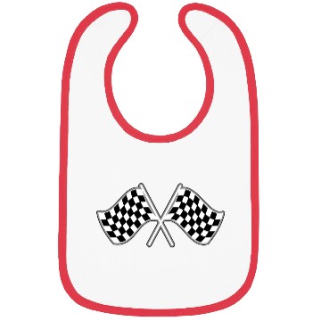 Discover race flag finish line Bibs