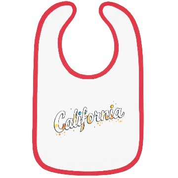 Discover California Golden State gift Bibs