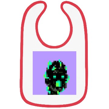 Discover Pixel Black Emerald Bibs