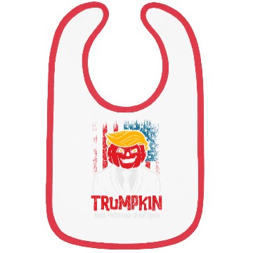 Discover Trumpkin Make Halloween Great Again Bibs