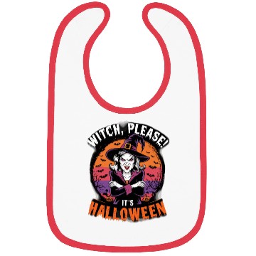 Discover Witch Please It's Halloween Bibs
