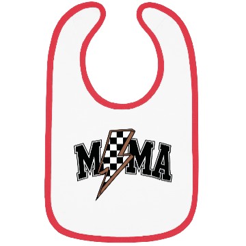 Discover Mama Lightning Bolt Bibs