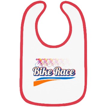 Discover Bike Race special colorful design. Bibs