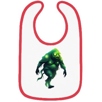 Discover Giant Green Monster Creature Bibs