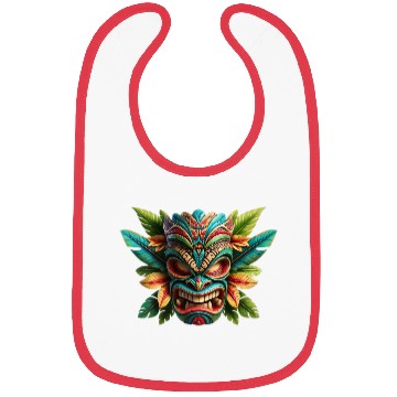 Discover Tropical Tiki Warrior Bibs