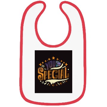 Discover classic motivational typography design Bibs