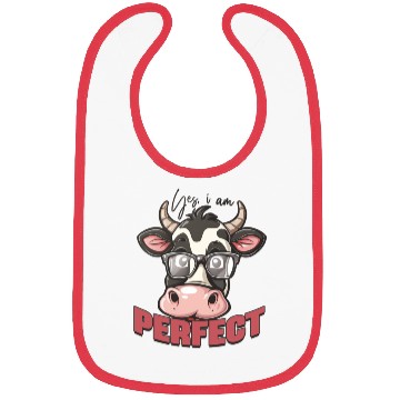 Discover Yes i am perfect Bibs