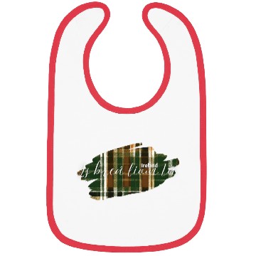 Discover My Plaid County Love -Ireland Bibs