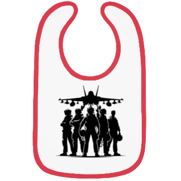 Discover Aircraft Portrait For Air Force And Rc Pilots Bibs
