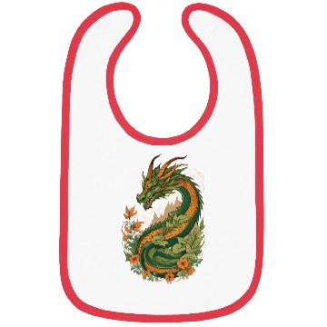Discover Mystical dragon garden Bibs