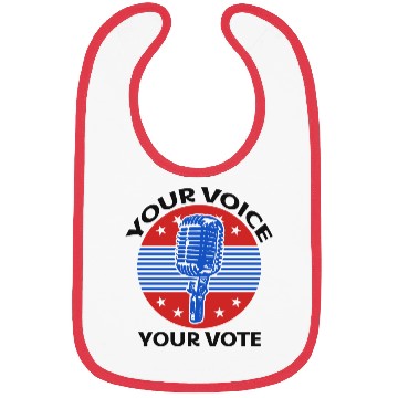 Discover Your Voice, Your Vote - Election Bibs