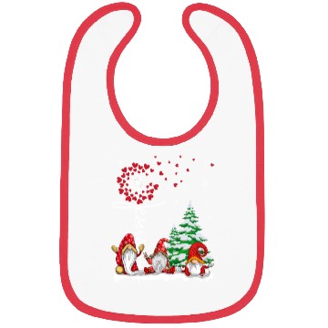 Discover Gnomes Jesus Dandelion Christmas Tree Bibs