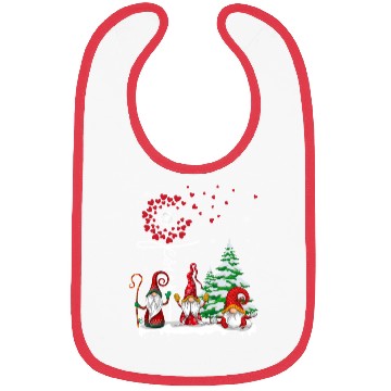 Discover Gnomes Jesus Dandelion Christmas Tree Bibs