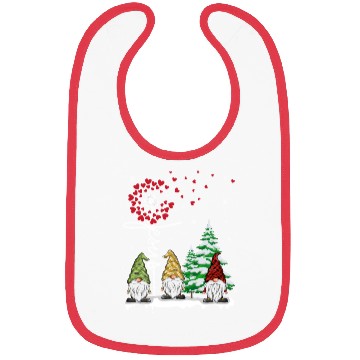 Discover Gnomes Jesus Dandelion Christmas Tree Bibs