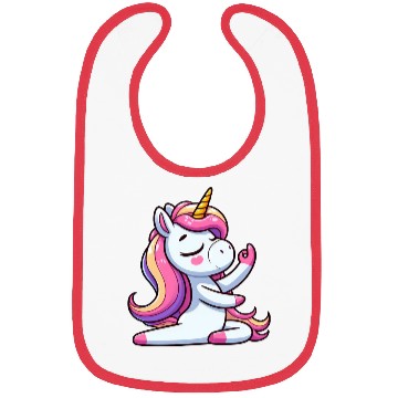 Discover Unicorn Yoga Meditation Autogenic Training Bibs