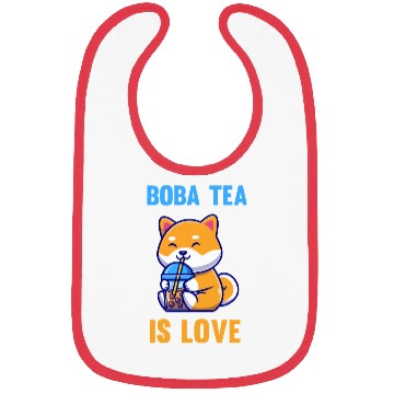 Discover Boba Tea is love Bibs