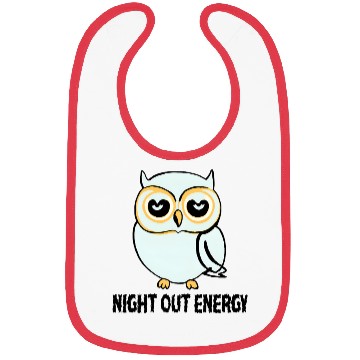 Discover Lazy Night Owl Bibs