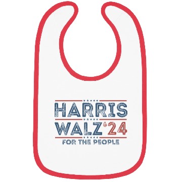 Discover Harris Walz 2024 Funny Cat Election Kamala Harris Bibs